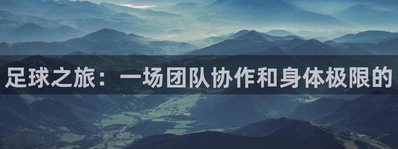 足球之旅：一场团队协作和身体极限的