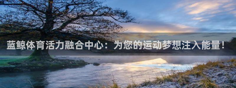 蓝鲸体育活力融合中心：为您的运动梦想注入能量！