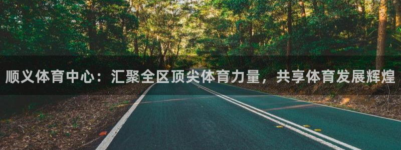 顺义体育中心：汇聚全区顶尖体育力量，共享体育发展辉煌